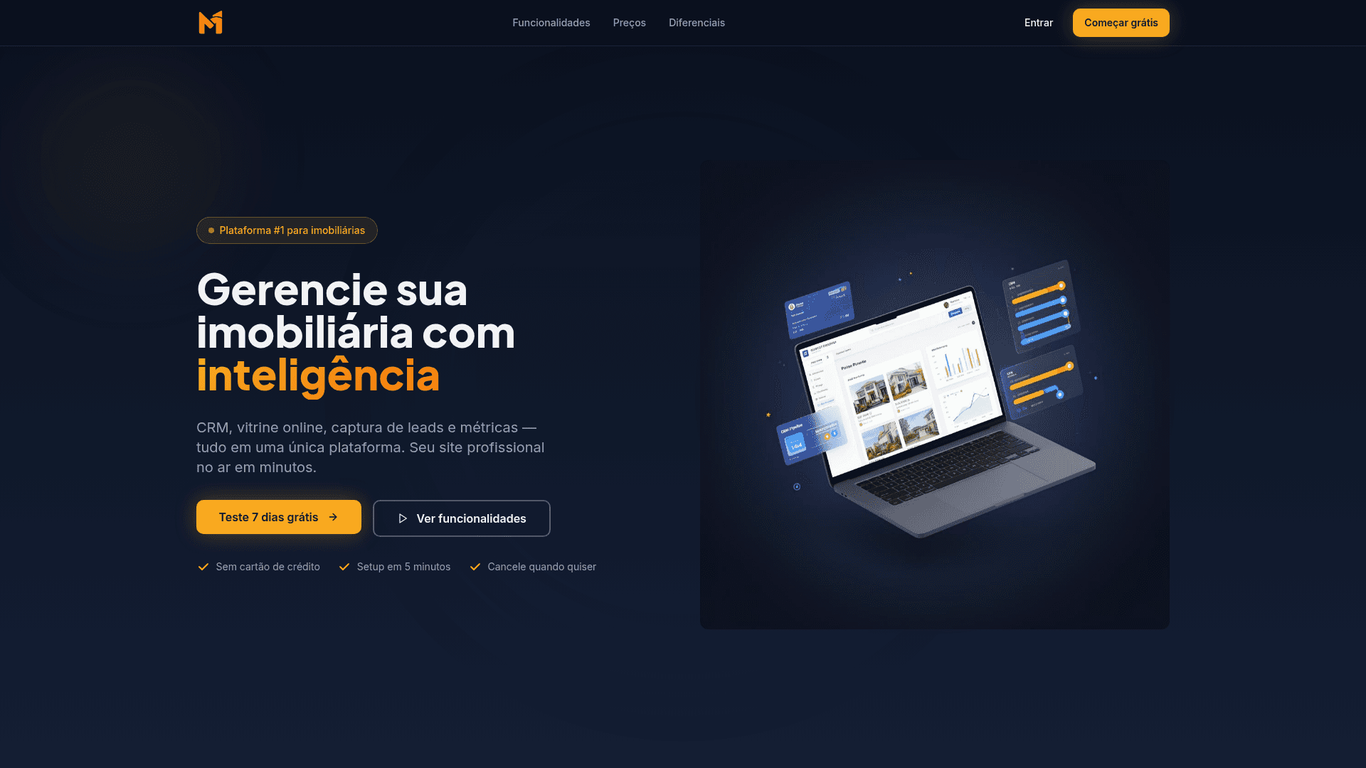 Preview da plataforma imobiliária Moradax desenvolvida pela Zorzetto Labs